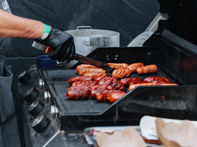 BBQ vlees in Oud Gastel