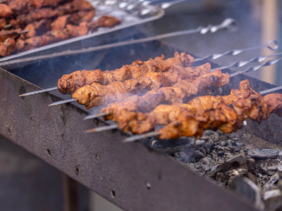 BBQ vlees Essen